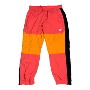 Nike Re-Issue Color Block Track Pants Joggers SZ 2X Mens Excellent